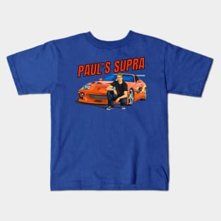 Paul's Supra { Fast and furious } Kids T-Shirt